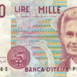 Monete da lire italiane con riferimento a Maria Montessori e alla loro quotazione attuale.