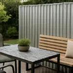 Come posso integrare la lamiera grecata nell’arredo outdoor? Il dettaglio che aumenta l’efficienza contro pioggia e vento