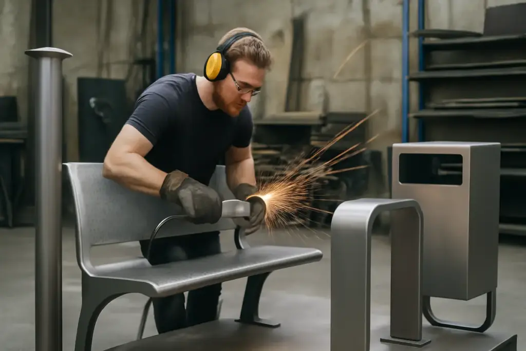 Lavorazioni metalliche per arredo urbano: soluzioni moderne per spazi pubblici innovativi