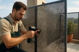 Realizzare separé metallici per terrazze: il trucco dei professionisti per privacy senza sacrificare la luce