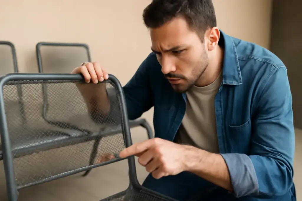 Come riconoscere i primi segni di usura sulle sedute metalliche? Scopri il sintomo che spesso si ignora