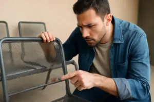Come riconoscere i primi segni di usura sulle sedute metalliche? Scopri il sintomo che spesso si ignora