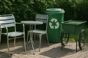 Quali sono i metalli più riciclabili per arredo esterno? La scelta green che abbassa i costi futuri