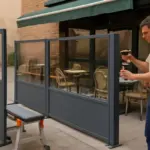 Chiusure modulari in metallo per dehors: come ottenere massima versatilità con meno interventi edili