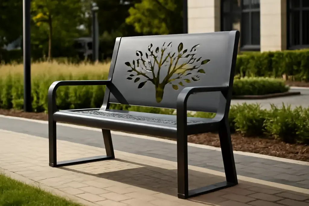 Design personalizzato per arredi urbani in metallo: il dettaglio che valorizza ogni ambiente
