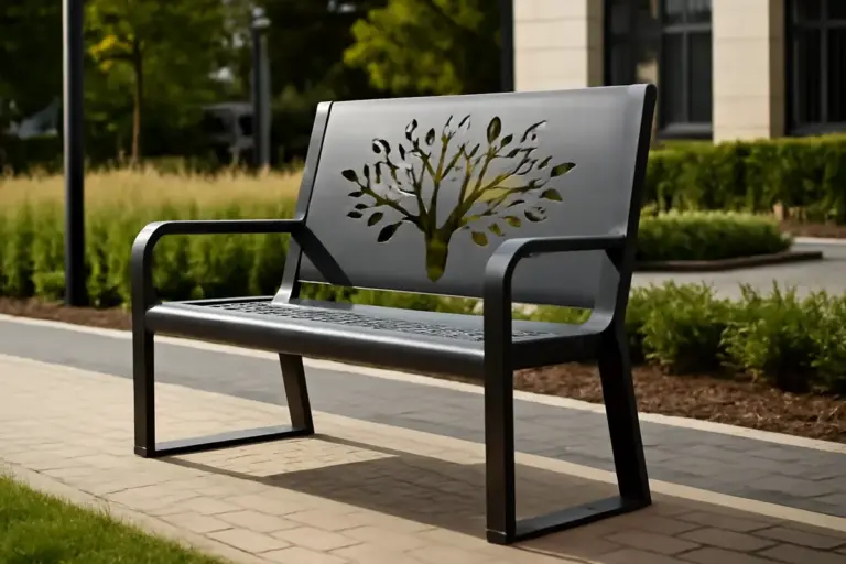 Design personalizzato per arredi urbani in metallo: il dettaglio che valorizza ogni ambiente