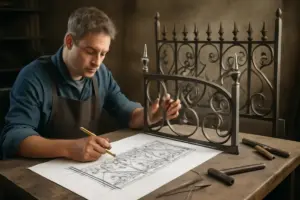 Come progettare recinzioni metalliche decorative? La tecnica artigianale che supera le soluzioni seriali