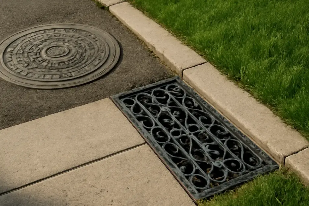 Griglie e coperture in ferro battuto per strade e giardini: funzionalità che spesso si sottovaluta