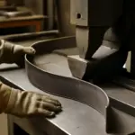 Pressopiegatura di profili metallici per giardini: realizzare curve resistenti e omogenee senza incrinature
