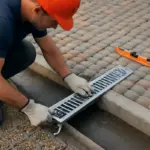 Posa di elementi metallici su pavimentazioni drenanti: la tecnica che evita infiltrazioni e danni