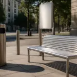Arredo urbano e acciaio inox: perché sempre più città puntano su questa soluzione elegante