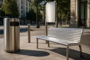 Arredo urbano e acciaio inox: perché sempre più città puntano su questa soluzione elegante