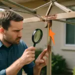 Come riconoscere un difetto strutturale in un gazebo metallico? Il controllo visivo da non saltare