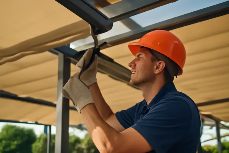Tende retraibili su strutture metalliche: quanta manutenzione serve per garantire durata e sicurezza?
