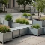 Vasi modulari metallici per piazze: trasformare gli spazi urbani con creatività e resistenza