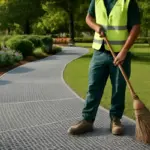 Pavimentazioni metalliche per giardini pubblici: manutenzione facile per spazi sempre ordinati