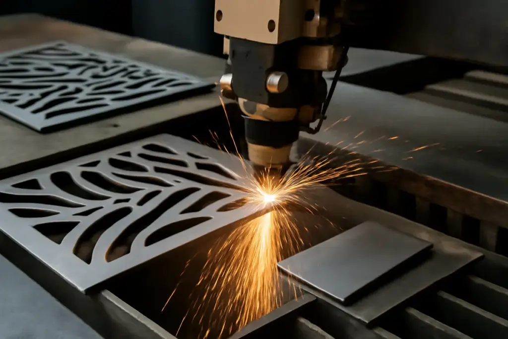 Taglio laser dei metalli per arredo outdoor: dettagli di precisione senza sprechi di materiale