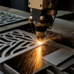 Taglio laser dei metalli per arredo outdoor: dettagli di precisione senza sprechi di materiale
