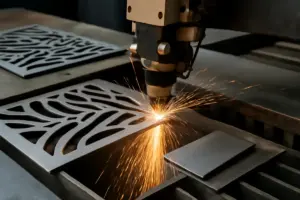 Taglio laser dei metalli per arredo outdoor: dettagli di precisione senza sprechi di materiale